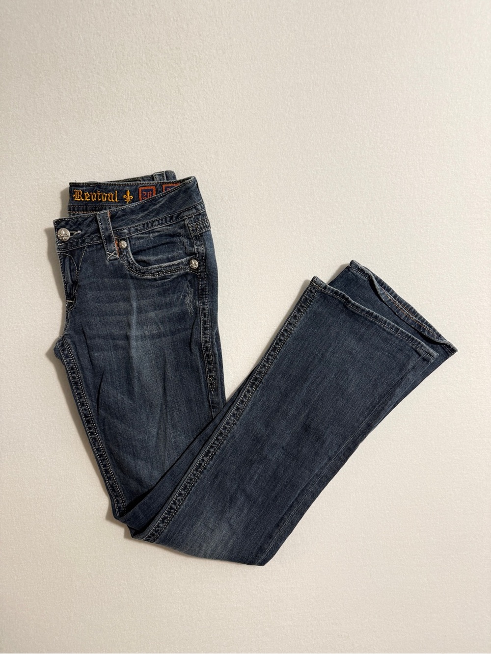 Rock Revival Boot Cut Jeans Size 28